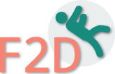 F2D logo